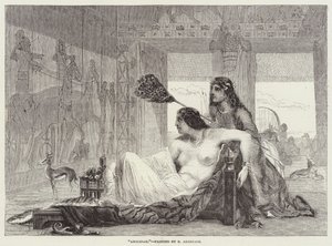 Aholibah door Edward A. Armitage